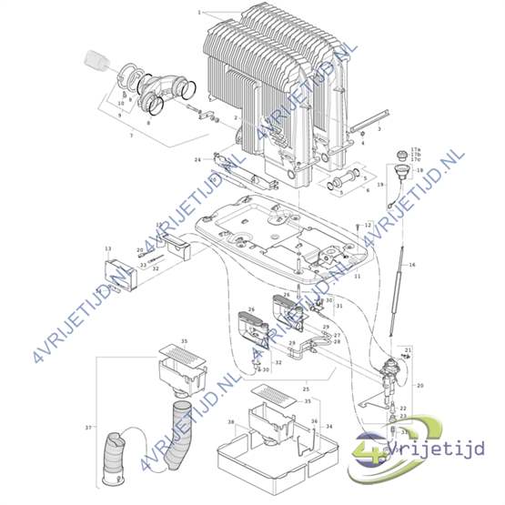 30090-90000 - Truma Sokkel S5004 Inclusief Schroeven - afbeelding 2