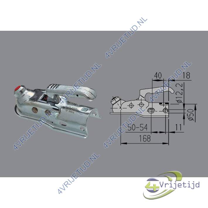 247163 - Alko Kogelkoppeling AK160 50 Rond 1600Kg - afbeelding 2