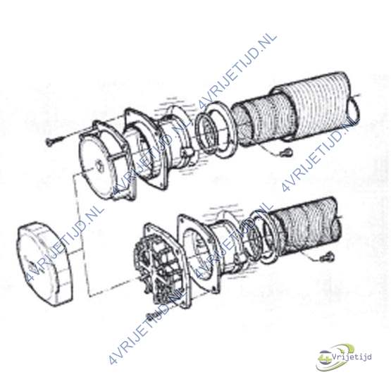 30261-01 - Truma Wandafvoerset AKW S2200 - afbeelding 3