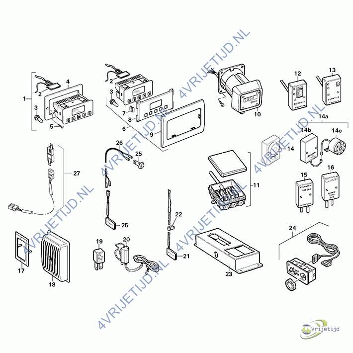 39010-87300 - Truma Lamp 12V tbv Tijdklok ZU - afbeelding 3